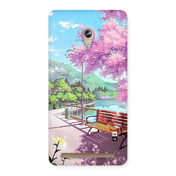 Beautiful Cherry Blossom Landscape Back Case for Zenfone 6