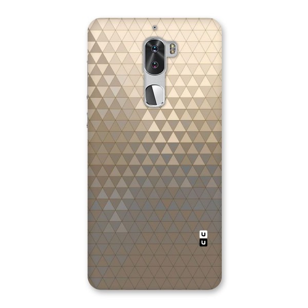 Beautiful Golden Pattern Back Case for Coolpad Cool 1