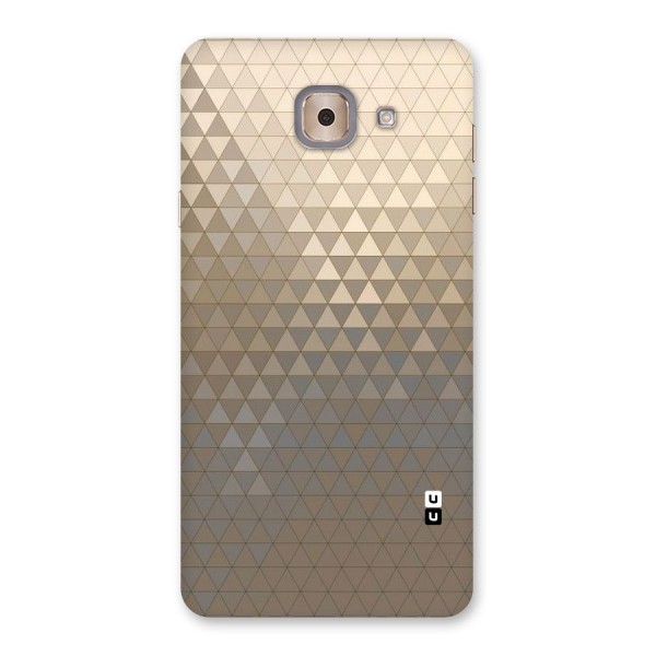 Beautiful Golden Pattern Back Case for Galaxy J7 Max