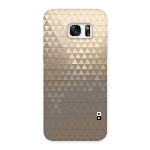 Beautiful Golden Pattern Back Case for Galaxy S7 Edge