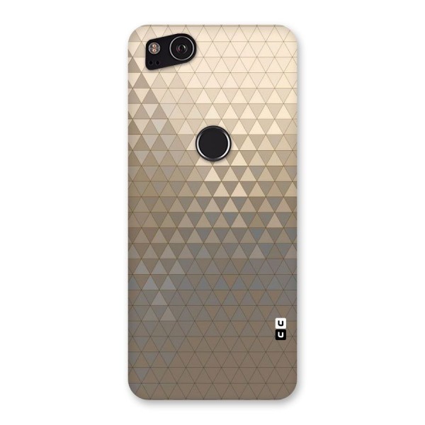 Beautiful Golden Pattern Back Case for Google Pixel 2