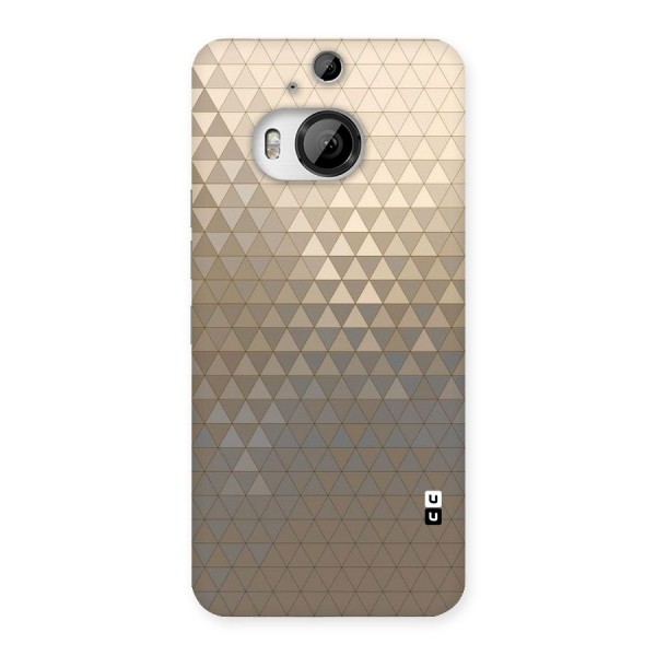 Beautiful Golden Pattern Back Case for HTC One M9 Plus