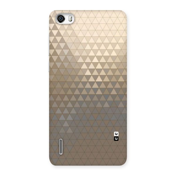 Beautiful Golden Pattern Back Case for Honor 6