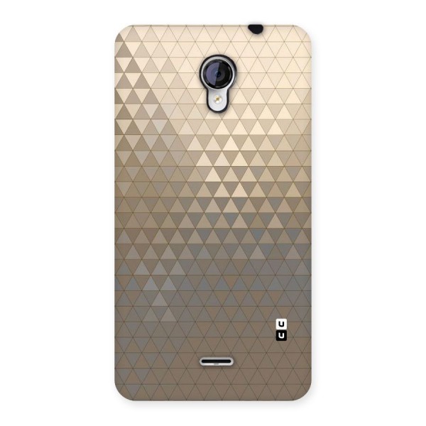 Beautiful Golden Pattern Back Case for Micromax Unite 2 A106