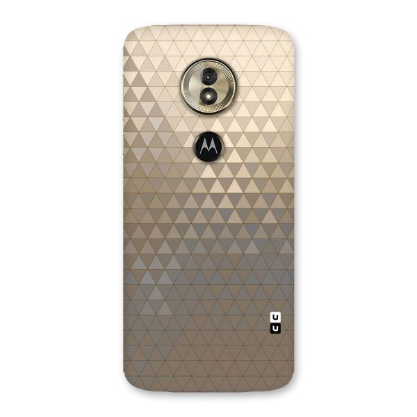 Beautiful Golden Pattern Back Case for Moto G6 Play