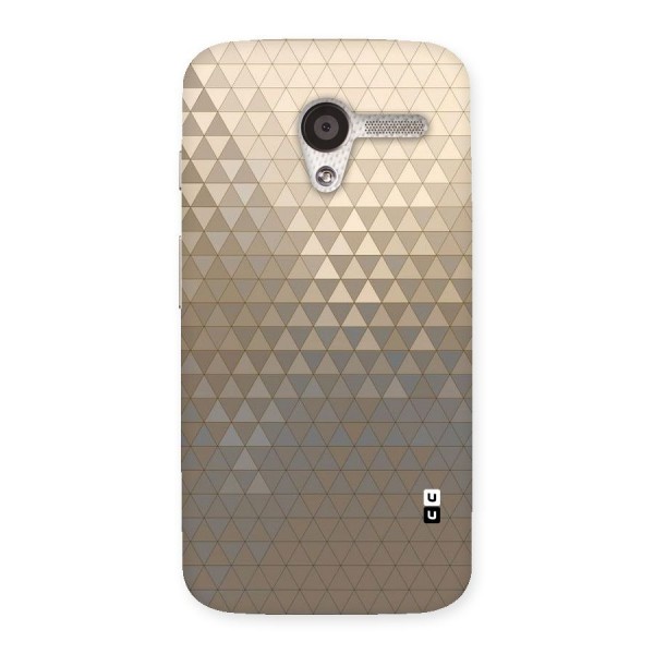 Beautiful Golden Pattern Back Case for Moto X