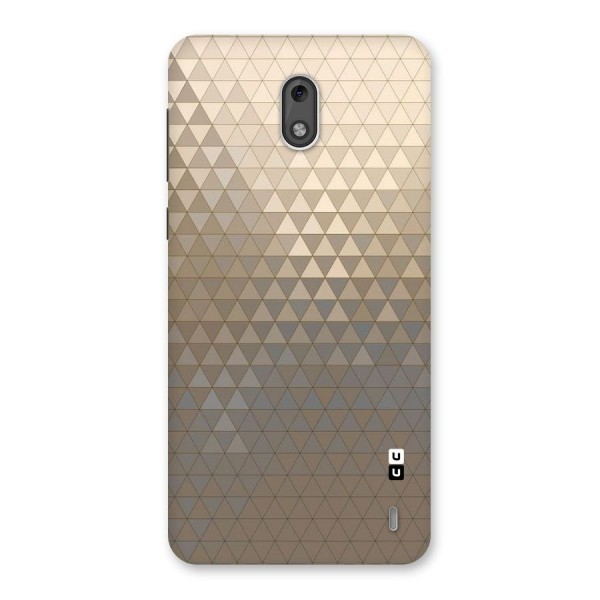 Beautiful Golden Pattern Back Case for Nokia 2