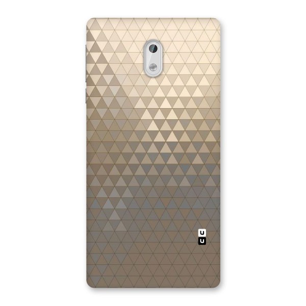 Beautiful Golden Pattern Back Case for Nokia 3