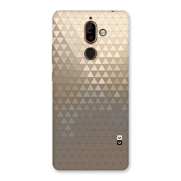 Beautiful Golden Pattern Back Case for Nokia 7 Plus