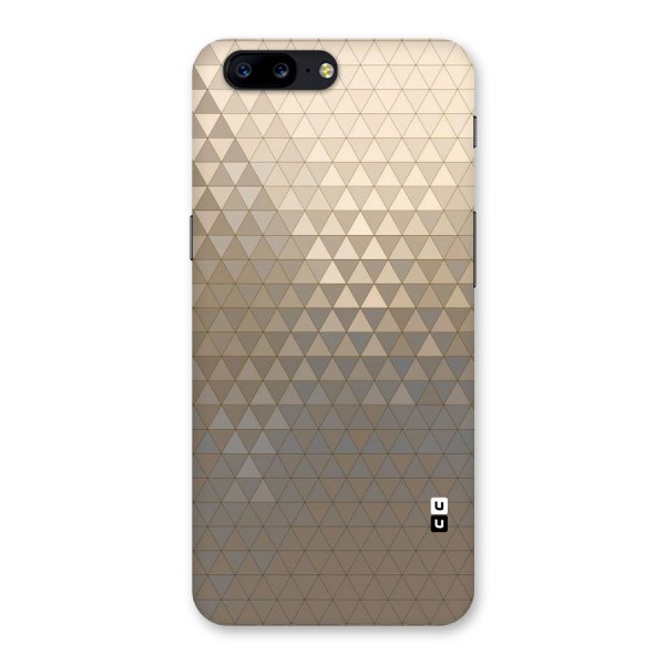 Beautiful Golden Pattern Back Case for OnePlus 5