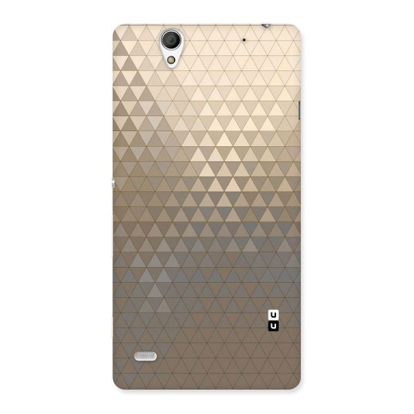 Beautiful Golden Pattern Back Case for Sony Xperia C4