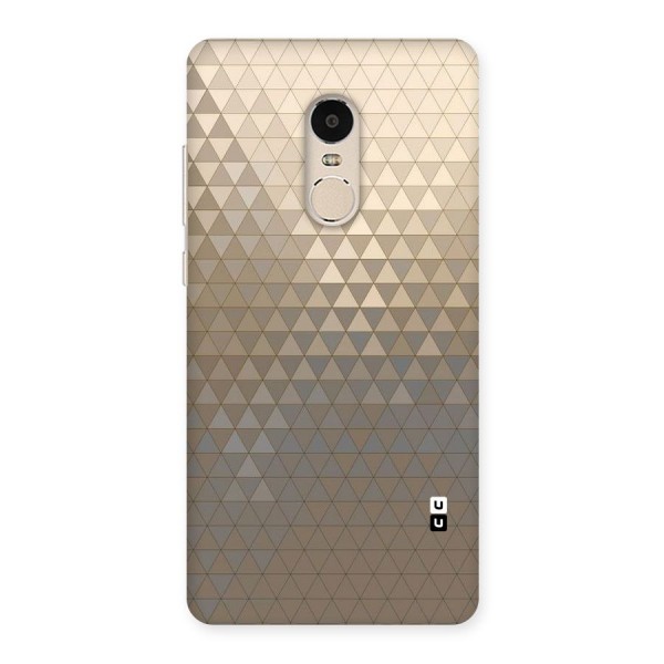 Beautiful Golden Pattern Back Case for Xiaomi Redmi Note 4