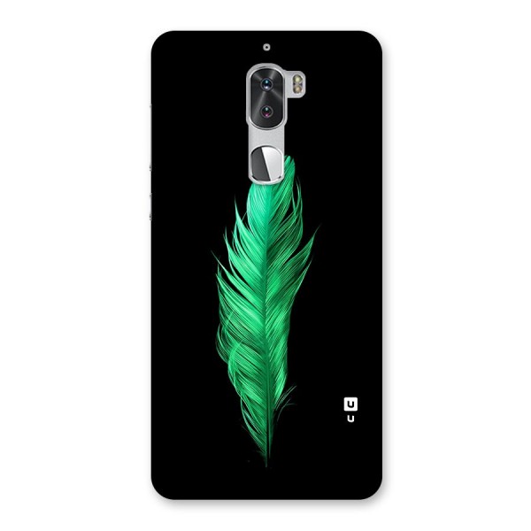 Beautiful Green Feather Back Case for Coolpad Cool 1