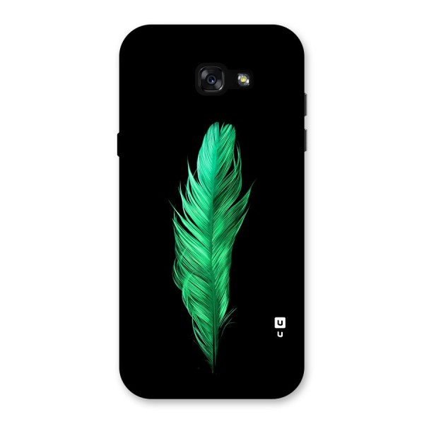 Beautiful Green Feather Back Case for Galaxy A7 (2017)