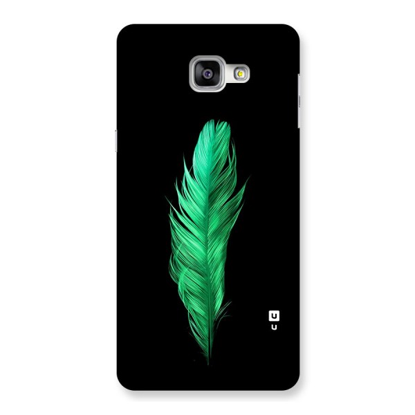 Beautiful Green Feather Back Case for Galaxy A9