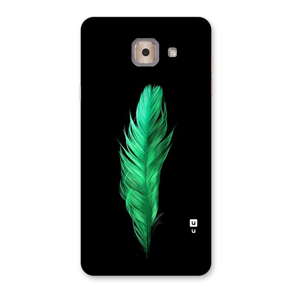 Beautiful Green Feather Back Case for Galaxy J7 Max