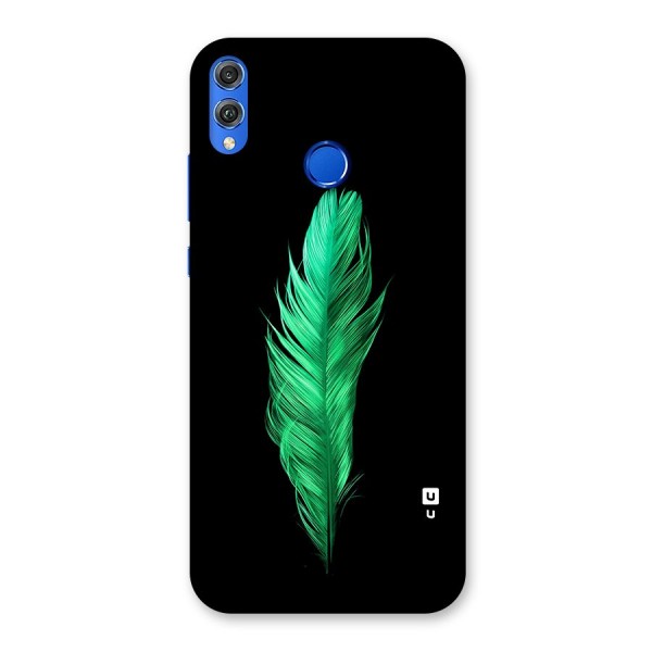 Beautiful Green Feather Back Case for Honor 8X