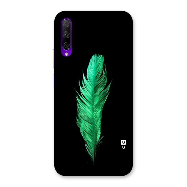Beautiful Green Feather Back Case for Honor 9X Pro