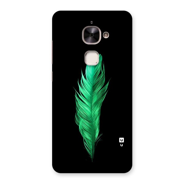 Beautiful Green Feather Back Case for Le 2