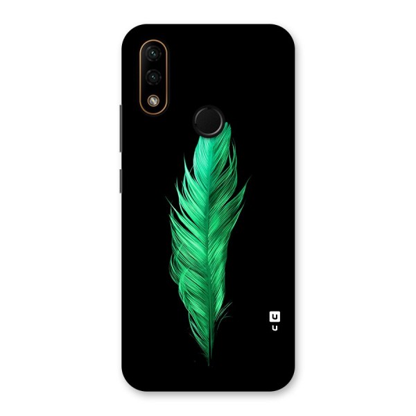 Beautiful Green Feather Back Case for Lenovo A6 Note