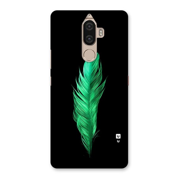 Beautiful Green Feather Back Case for Lenovo K8 Note