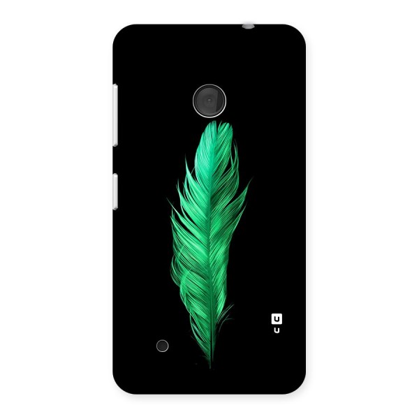 Beautiful Green Feather Back Case for Lumia 530