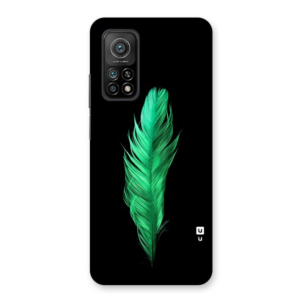 Beautiful Green Feather Back Case for Mi 10T Pro 5G