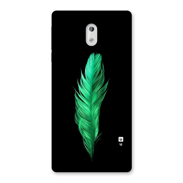 Beautiful Green Feather Back Case for Nokia 3