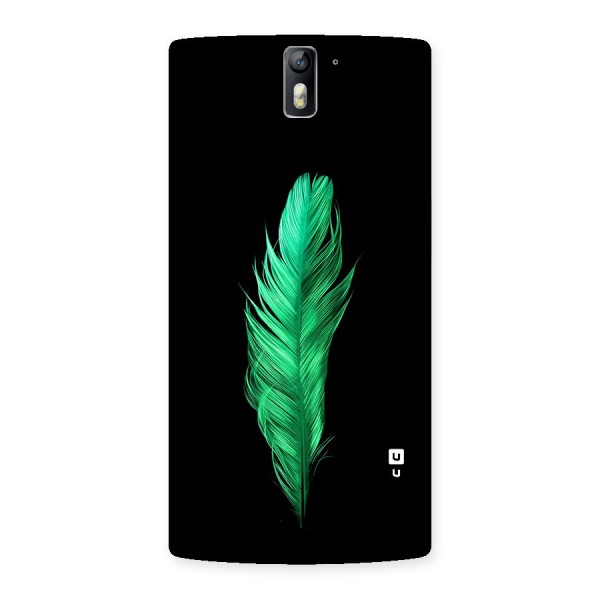 Beautiful Green Feather Back Case for OnePlus One