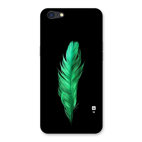 Beautiful Green Feather Back Case for Oppo A71