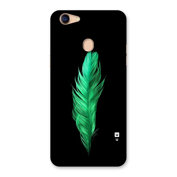 Beautiful Green Feather Back Case for Oppo F5