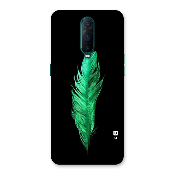 Beautiful Green Feather Back Case for Oppo R17 Pro