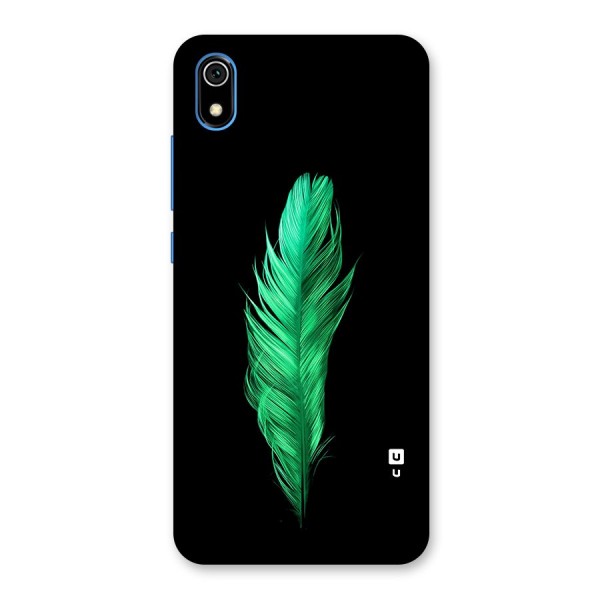 Beautiful Green Feather Back Case for Redmi 7A