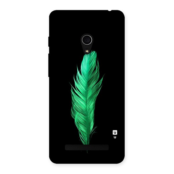 Beautiful Green Feather Back Case for Zenfone 5