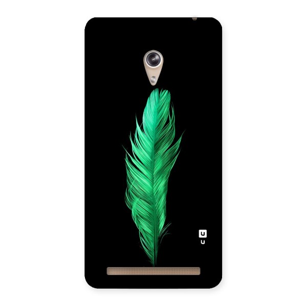 Beautiful Green Feather Back Case for Zenfone 6