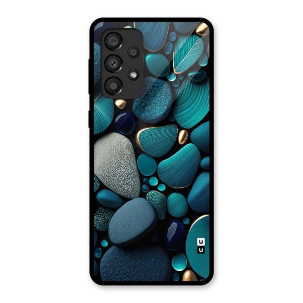 Beautiful Pebble Stones Glass Back Case for Galaxy A33 5G