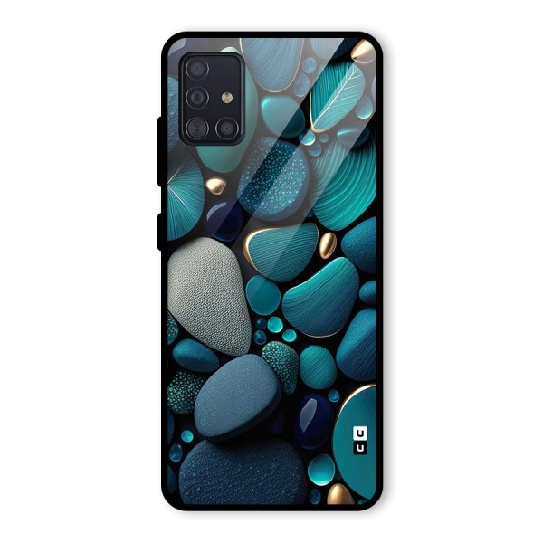 Beautiful Pebble Stones Glass Back Case for Galaxy A51