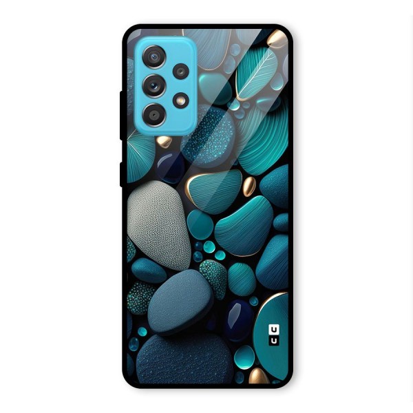 Beautiful Pebble Stones Glass Back Case for Galaxy A52s 5G