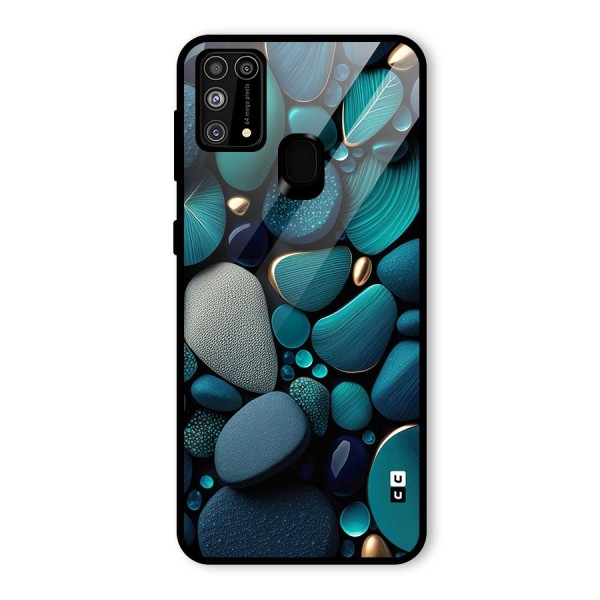 Beautiful Pebble Stones Glass Back Case for Galaxy F41