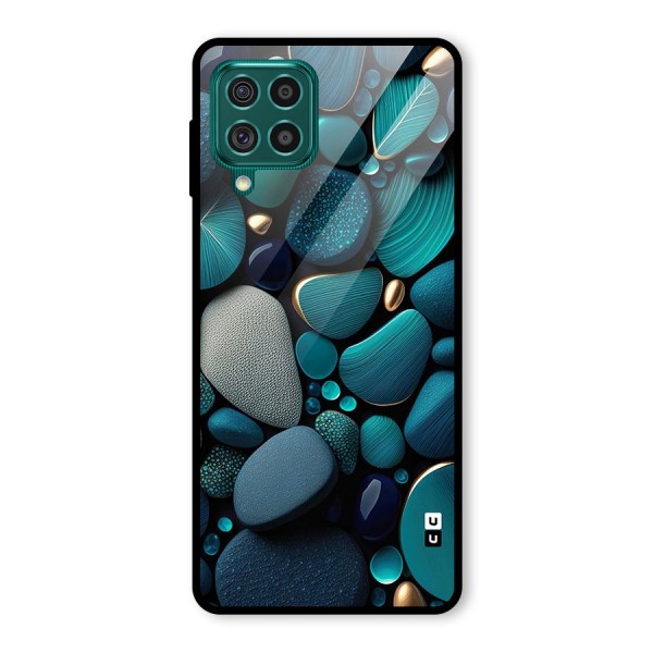 Beautiful Pebble Stones Glass Back Case for Galaxy F62