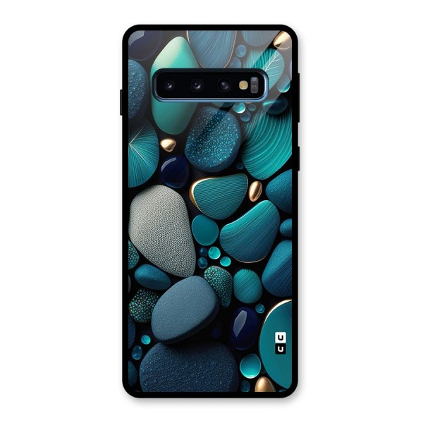 Beautiful Pebble Stones Glass Back Case for Galaxy S10