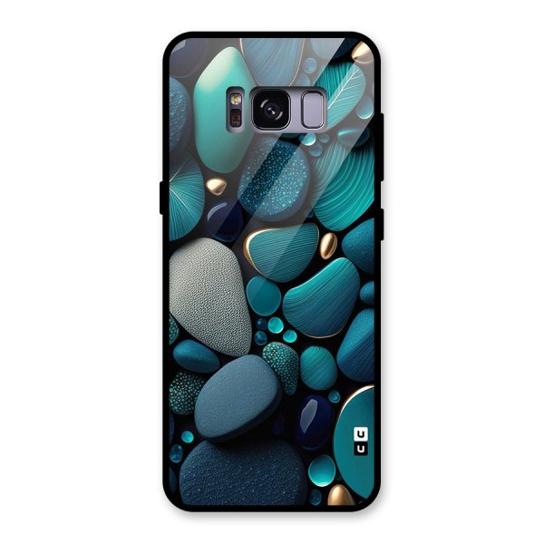 Beautiful Pebble Stones Glass Back Case for Galaxy S8