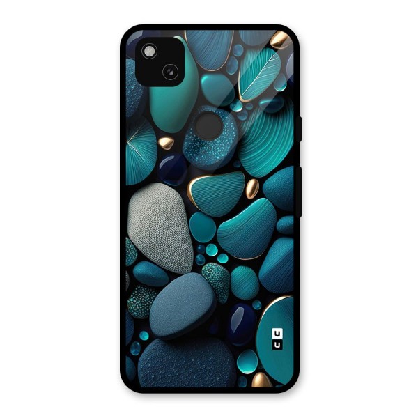 Beautiful Pebble Stones Glass Back Case for Google Pixel 4a