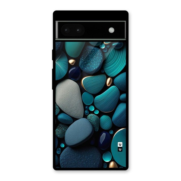 Beautiful Pebble Stones Glass Back Case for Google Pixel 6a