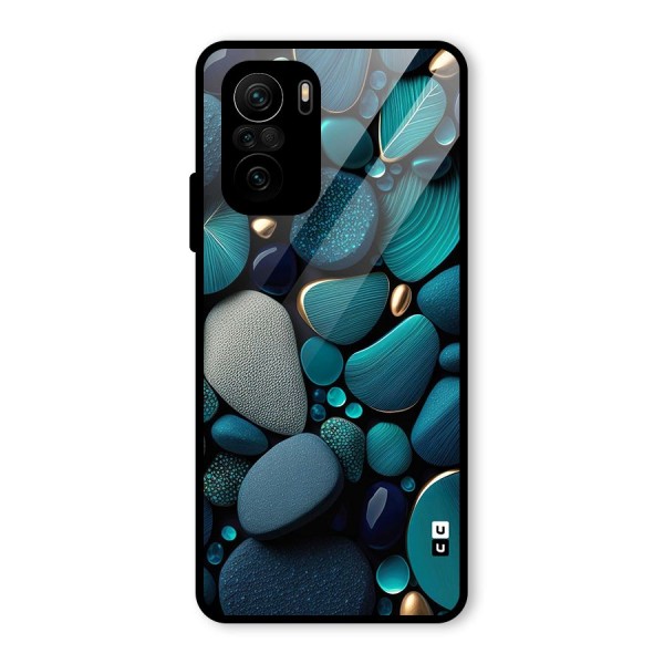 Beautiful Pebble Stones Glass Back Case for Mi 11x