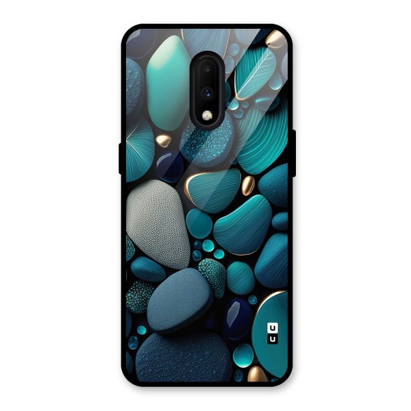 Beautiful Pebble Stones Glass Back Case for OnePlus 7