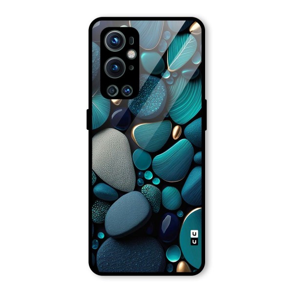 Beautiful Pebble Stones Glass Back Case for OnePlus 9 Pro