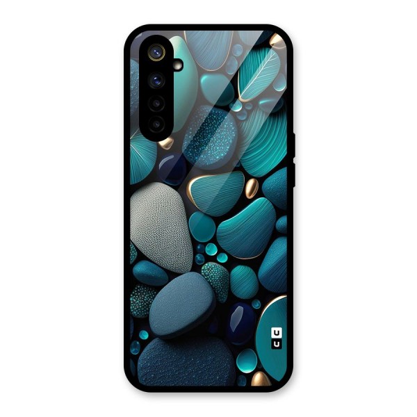 Beautiful Pebble Stones Glass Back Case for Realme 6