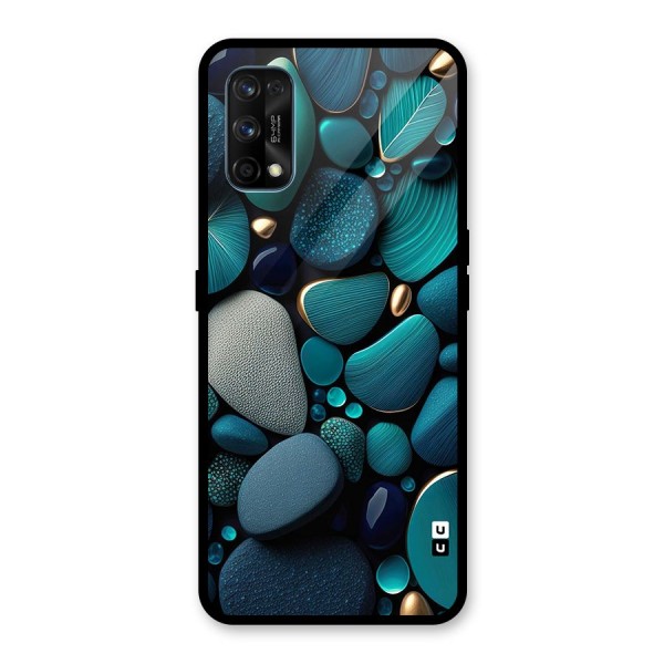 Beautiful Pebble Stones Glass Back Case for Realme 7 Pro