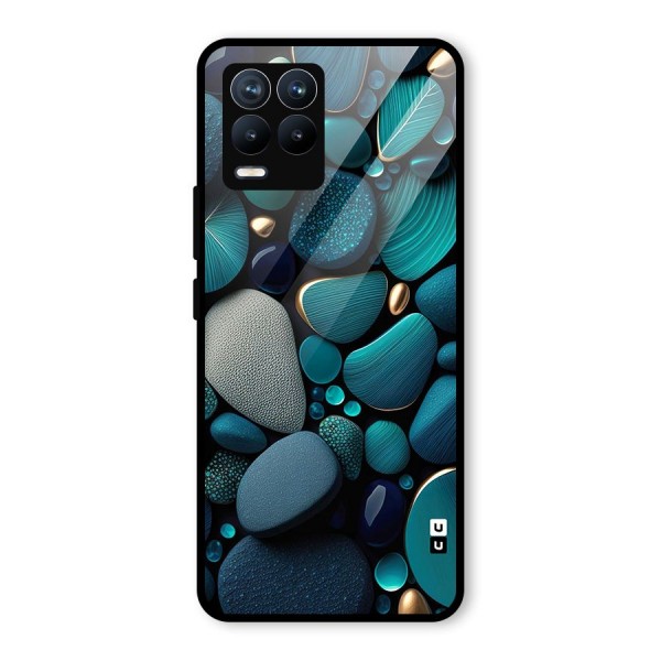 Beautiful Pebble Stones Glass Back Case for Realme 8 Pro